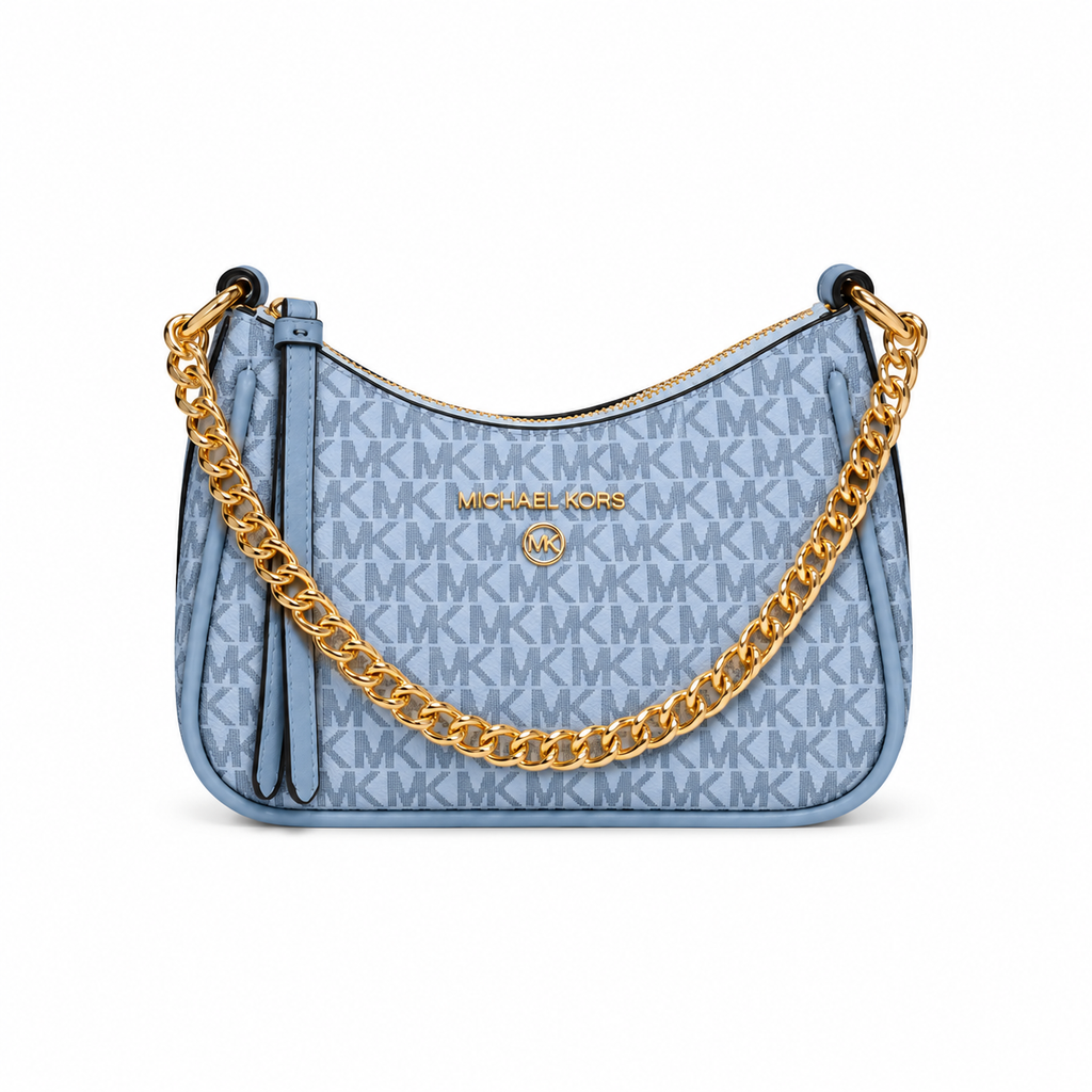 MK Monogram Chain Shoulder Bag