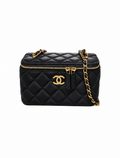 Quilted Vanity Bag