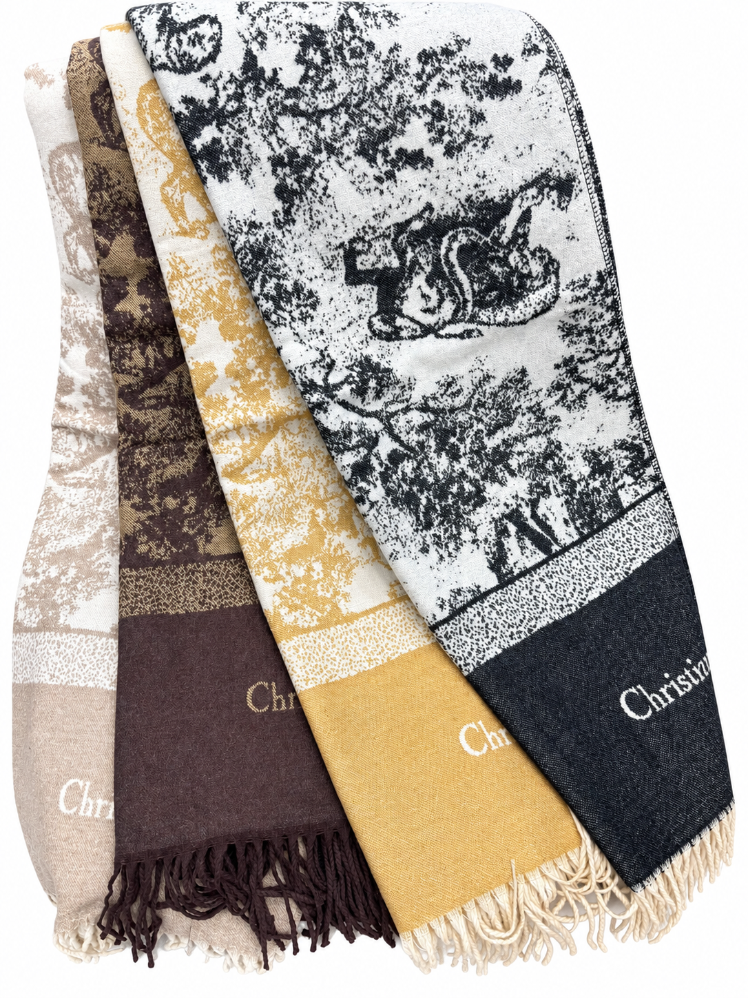 Coach Signature Carriage Scarf