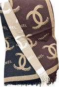 Chanel CC Fringe Scarf