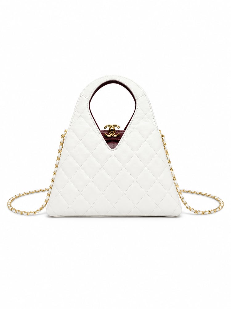 Quilted Top-Handle Bag