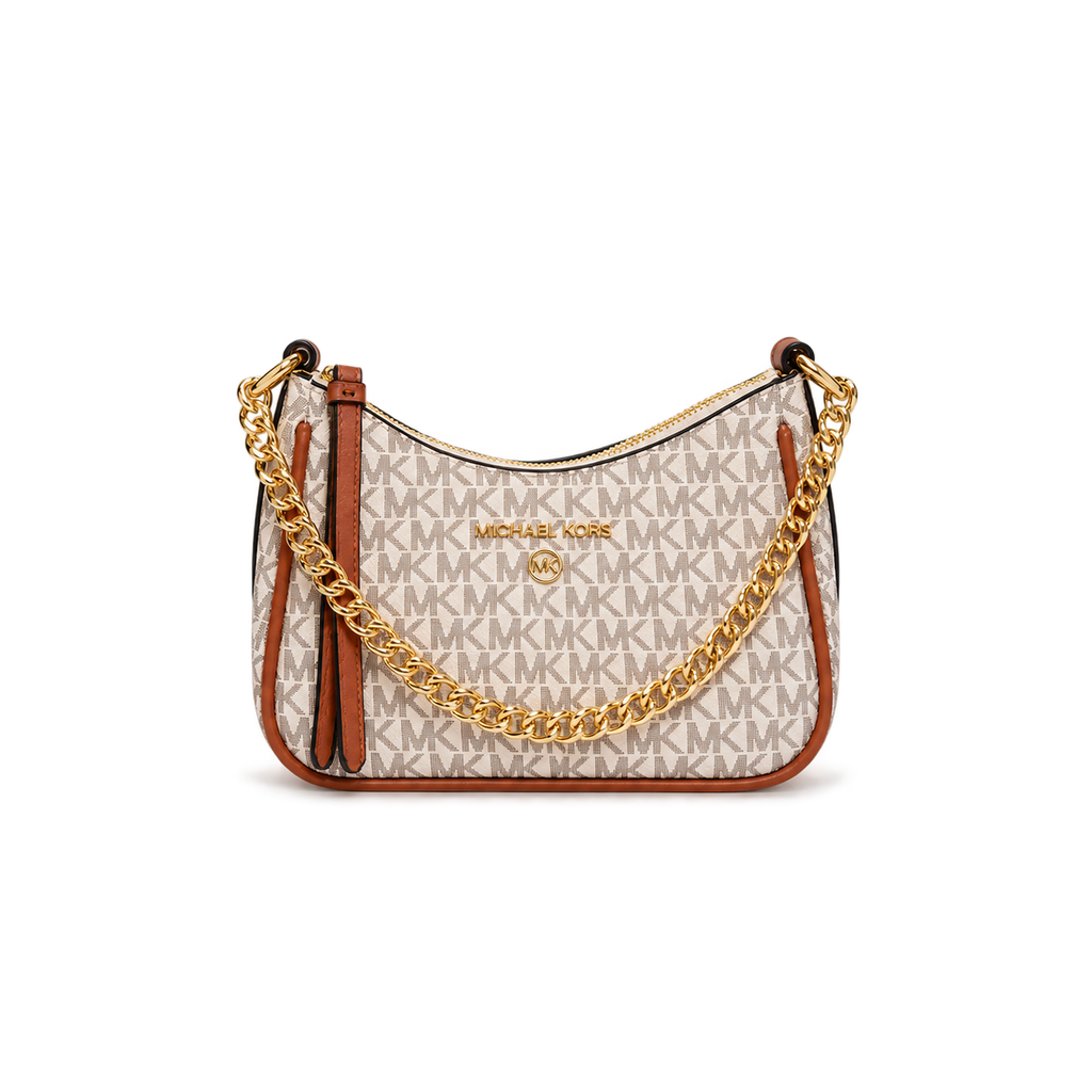 MK Monogram Chain Shoulder Bag