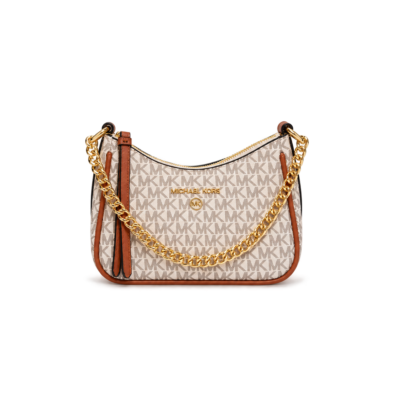 MK Monogram Chain Shoulder Bag