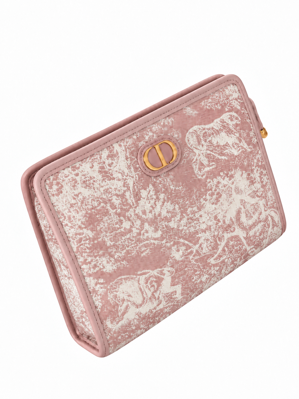 Toile Print Clutch