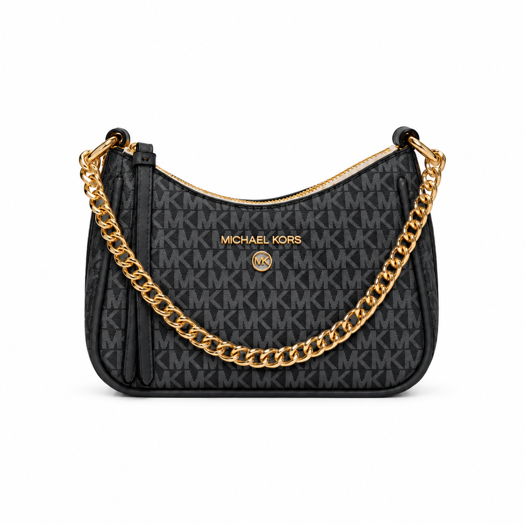 MK Monogram Chain Shoulder Bag