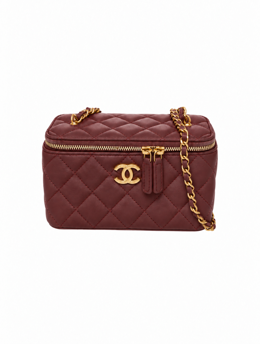Quilted Vanity Bag