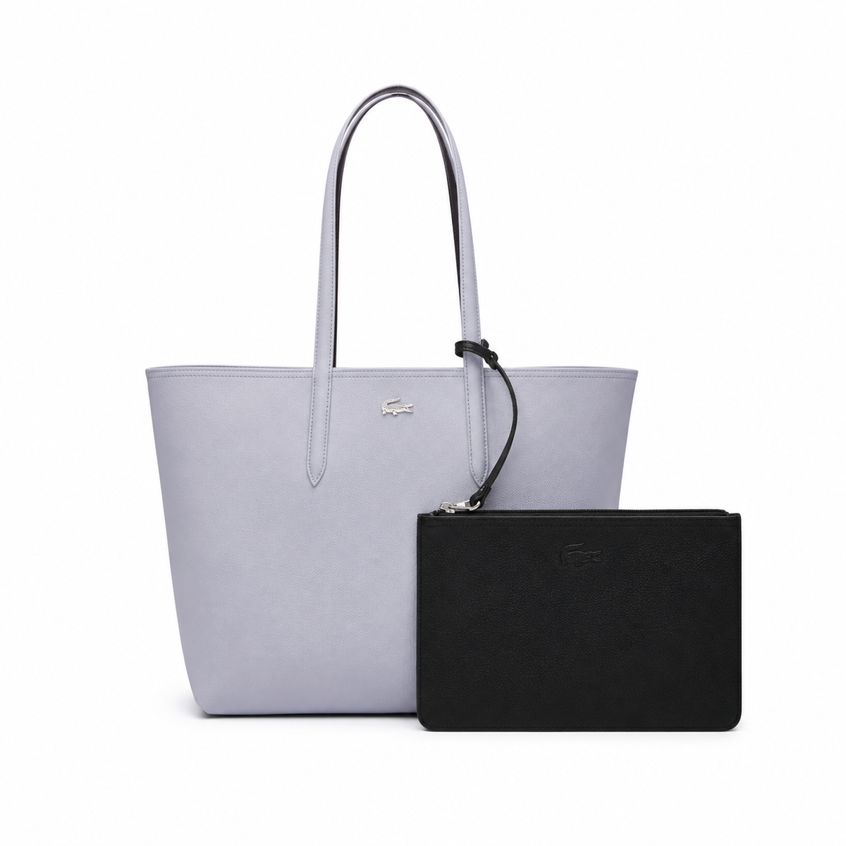 Anna reversible tote with pouch