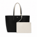 Anna reversible tote with pouch