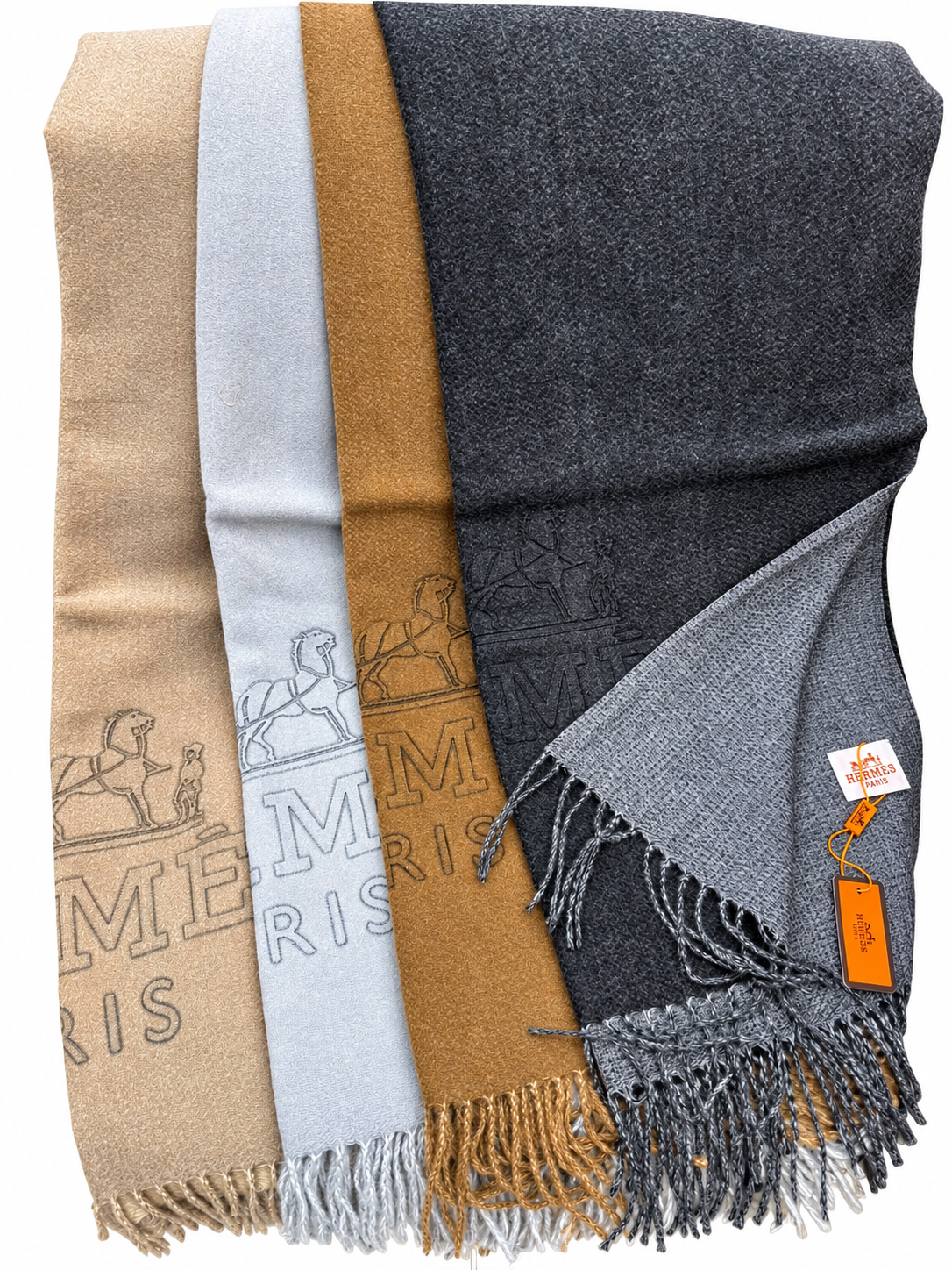 Dior Mini Oblique Fringe Scarf