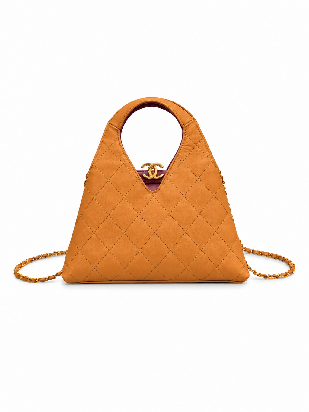 Quilted Top-Handle Bag