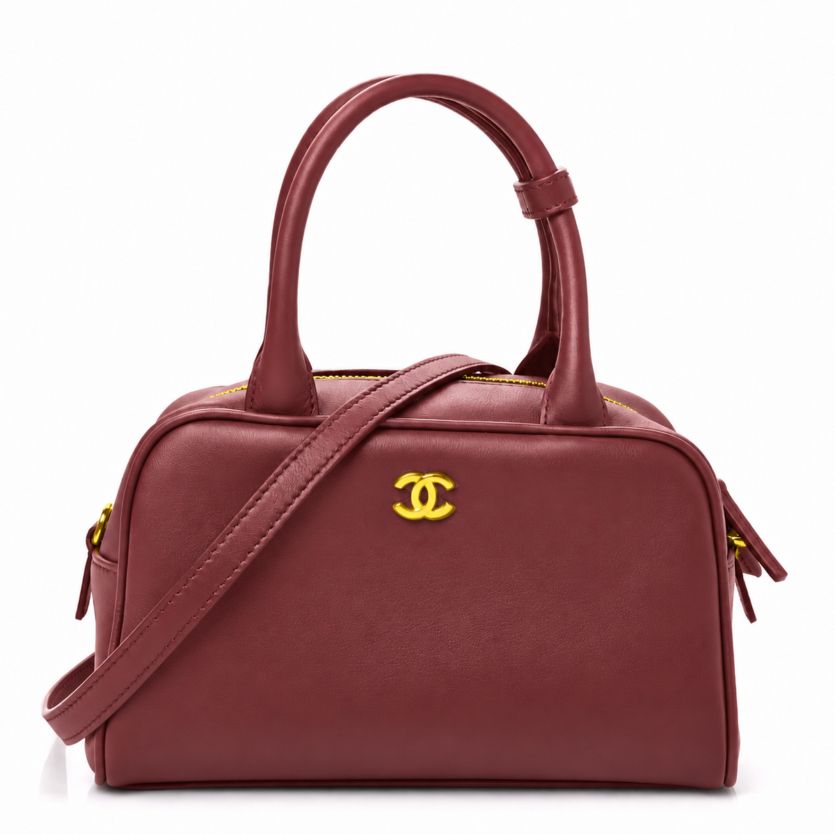 Calfskin Small Perfect Bowling Bag
