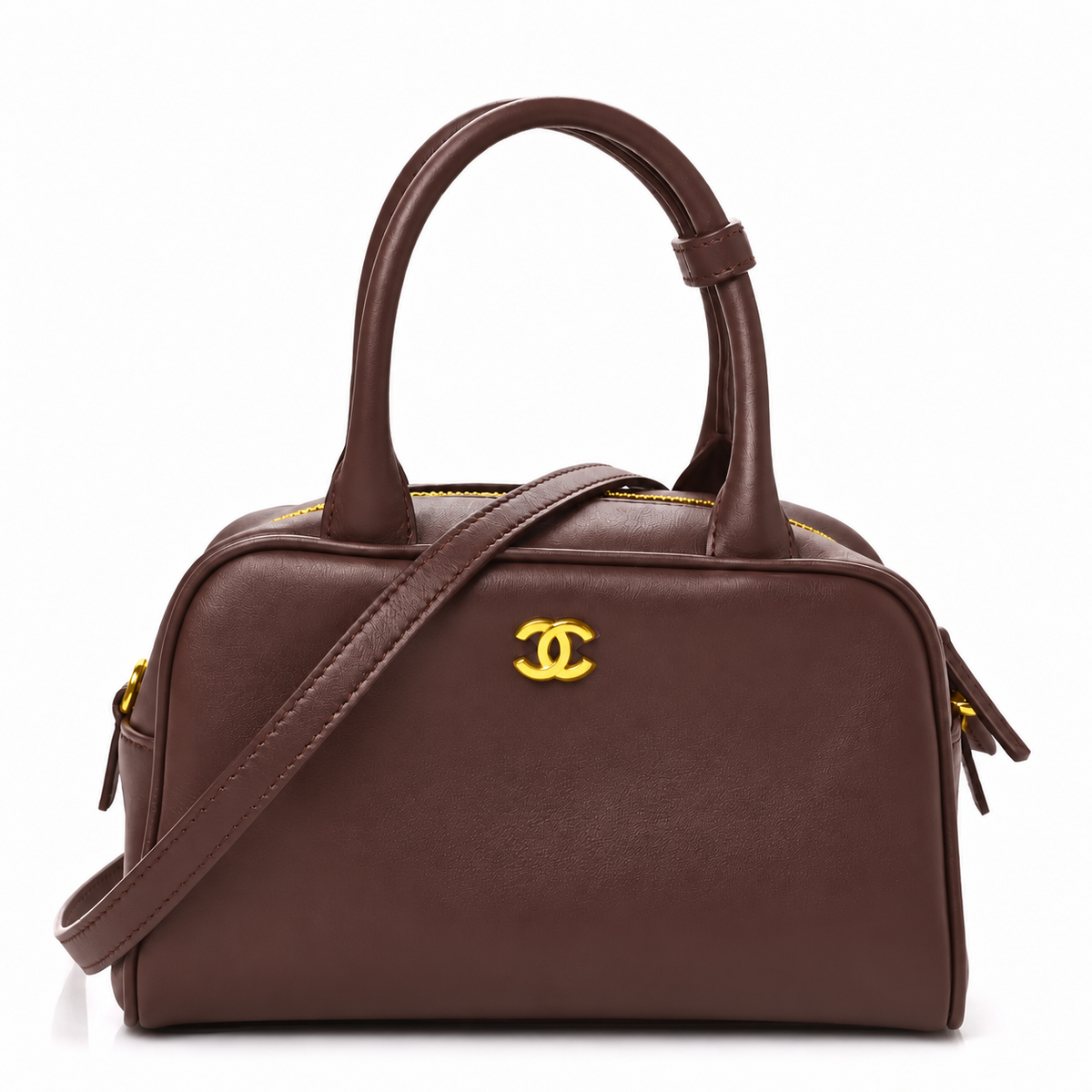 Calfskin Small Perfect Bowling Bag