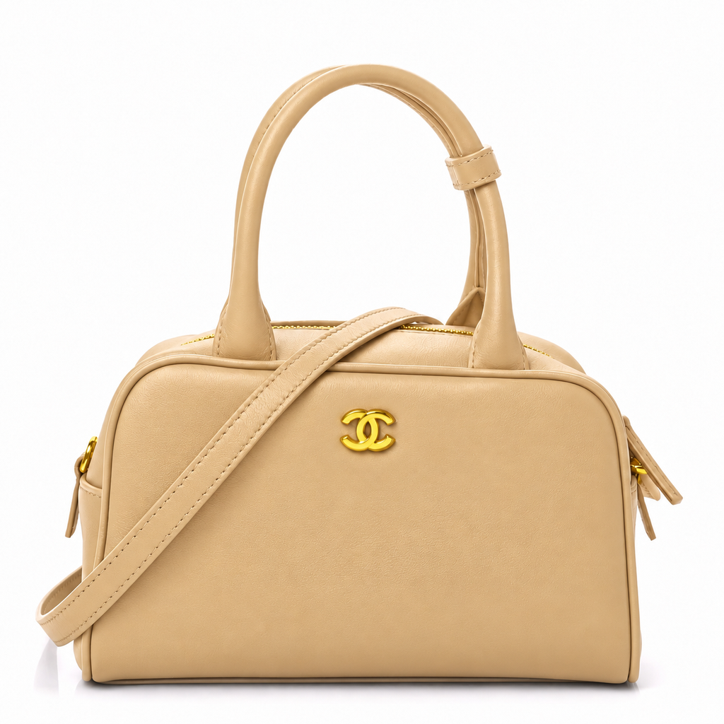 Calfskin Small Perfect Bowling Bag