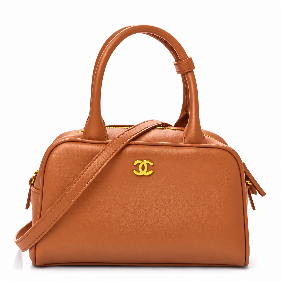 Calfskin Small Perfect Bowling Bag