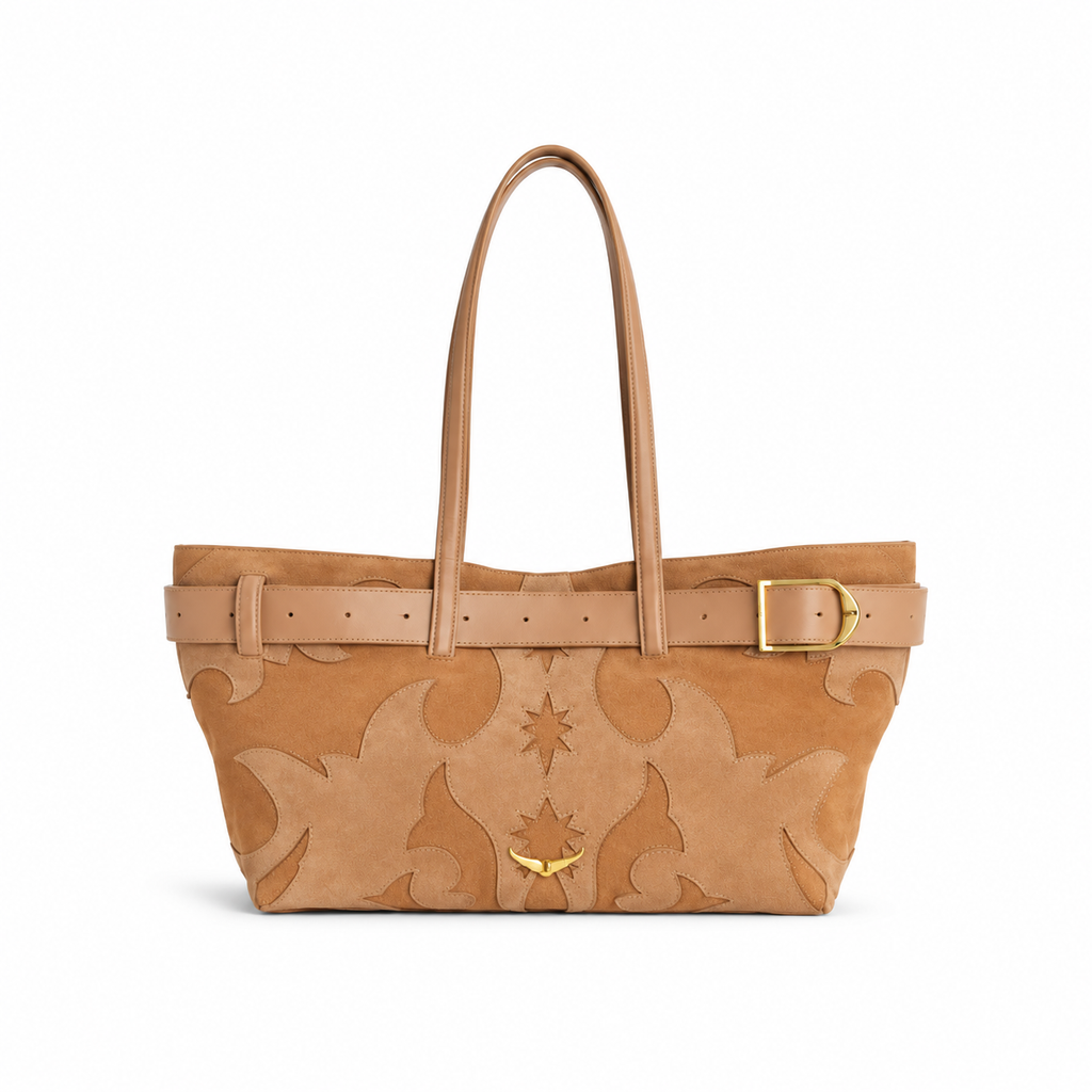 Zadig & Voltaire Jane Shopper Suede Bag